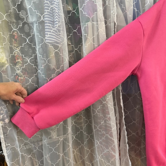 Taylor Swift 1989 Taylor's Version Crewneck Pink Sweatshirt Large - Picture 4 of 9